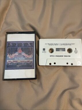 Paradise Theater Audio Cassette - White